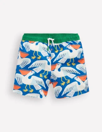 Swim Shorts Kingfisher Blue Pelicans Swim Shorts Kingfisher Blue Pelicans