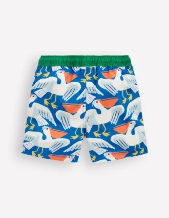 Swim Shorts Kingfisher Blue Pelicans Swim Shorts Kingfisher Blue Pelicans