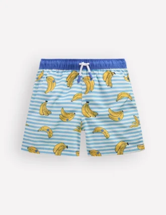 Swim Shorts Multi Banana Stripe