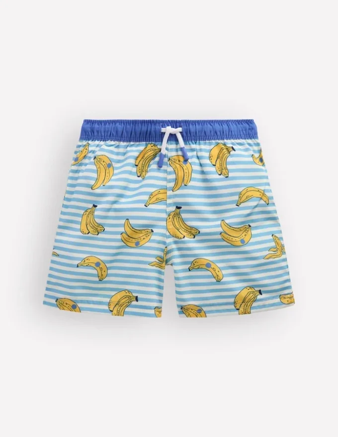 Swim Shorts Multi Banana Stripe Swim Shorts Multi Banana Stripe