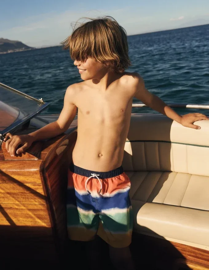 Swim Shorts Rainbow Tie Dye Swim Shorts Rainbow Tie Dye