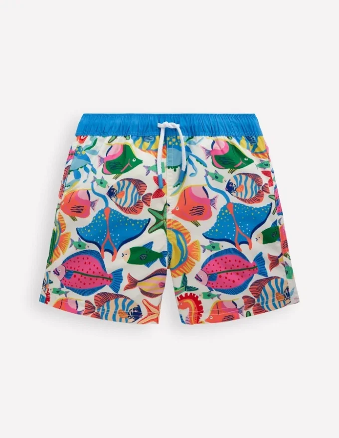 Swim Shorts Swimming Fish Swim Shorts Swimming Fish