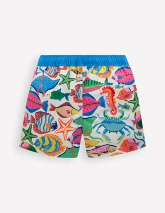 Swim Shorts Swimming Fish