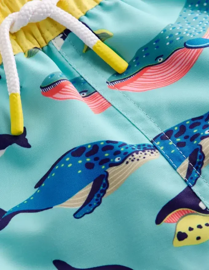 Swim Shorts Swimming Whales