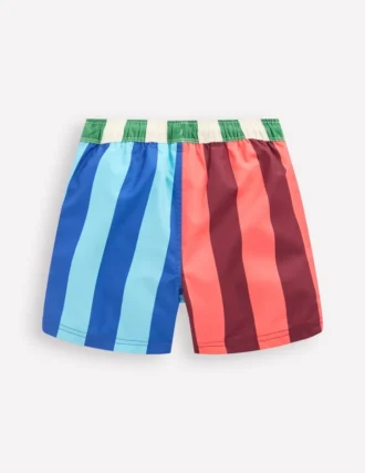 Swim Shorts Vertical Multi Stripe
