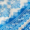 Swim Skirt Azure Blue Woodblock Swim Skirt Azure Blue Woodblock