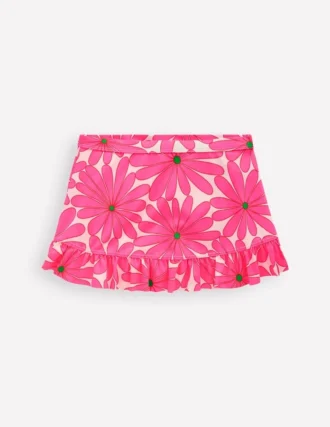 Swim Skirt Festival Pink Daisy