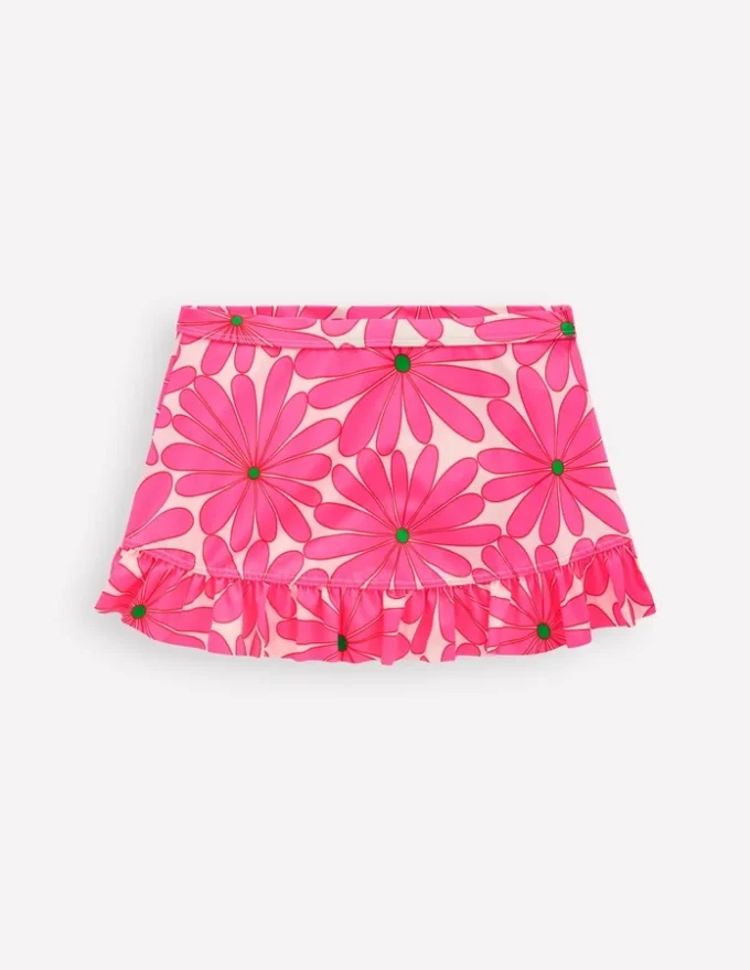 Swim Skirt Festival Pink Daisy Swim Skirt Festival Pink Daisy