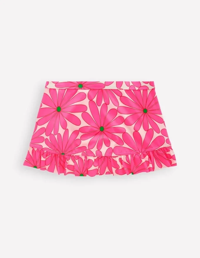 Swim Skirt Festival Pink Daisy Swim Skirt Festival Pink Daisy