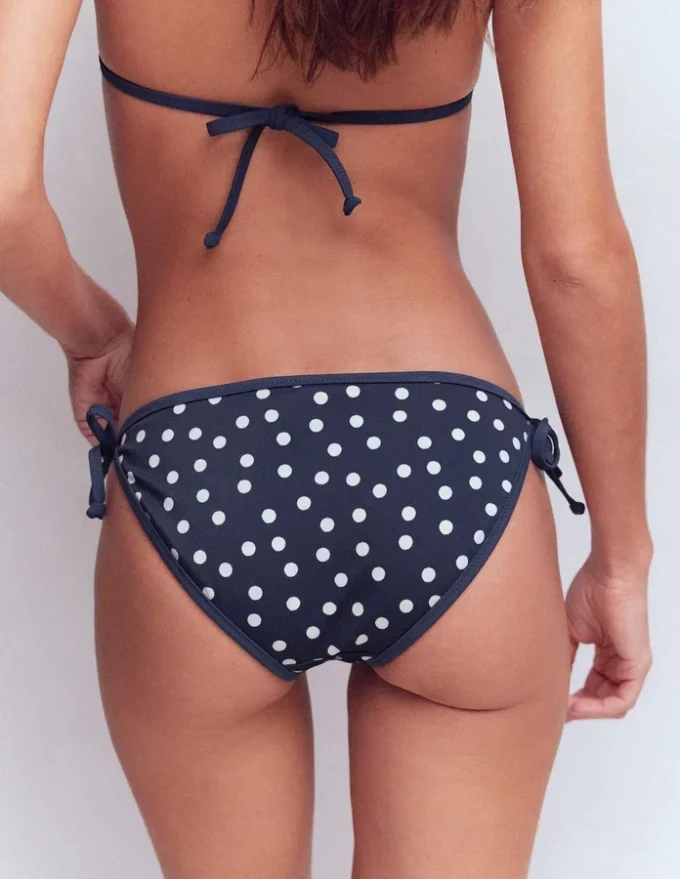 Symi Reversible Bikini Bottoms French Navy Symi Reversible Bikini Bottoms French Navy