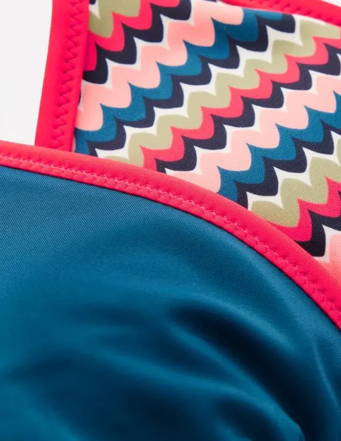 Symi Reversible Bikini Top Multi, Zig Zag Ripple Symi Reversible Bikini Top Multi, Zig Zag Ripple