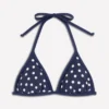 Symi Reversible Bikini Top Navy, Stipe & Dot Symi Reversible Bikini Top Navy, Stipe & Dot