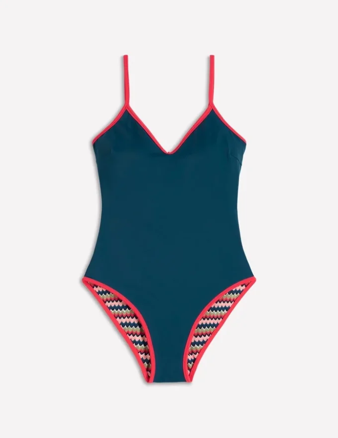 Symi Reversible Swimsuit Multi, Zigzag Ripple Symi Reversible Swimsuit Multi, Zigzag Ripple