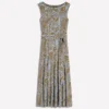 Tamsin Jersey Midi Dress Blue, Enchanted Paisley Tamsin Jersey Midi Dress Blue, Enchanted Paisley
