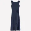 Tamsin Jersey Midi Dress Navy Tamsin Jersey Midi Dress Navy