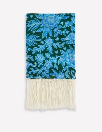Tassel Sarong Dark Green, Tigers Paradise