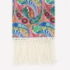 Tassel Sarong Multi, Enchanted Paisley Tassel Sarong Multi, Enchanted Paisley