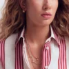 Three Layer Necklace Multi Three Layer Necklace Multi
