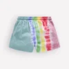 Tie Dye Logo Shorts Dawn Blue Rainbow Tie Dye Logo Shorts Dawn Blue Rainbow