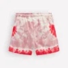 Tie Dye Logo Shorts Vintage Pink