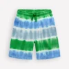 Tie Dye Shorts Green and Blue Tie Dye Shorts Green and Blue