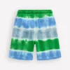 Tie Dye Shorts Green and Blue Tie Dye Shorts Green and Blue