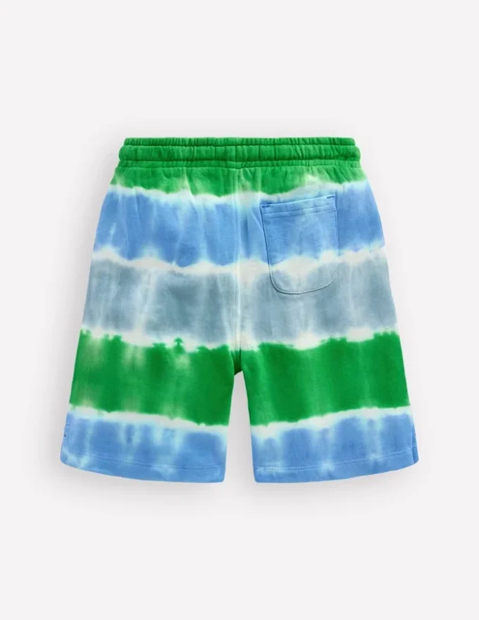 Tie Dye Shorts Green and Blue Tie Dye Shorts Green and Blue