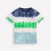 Tie Dye T-shirt Blue Multi Stripe
