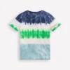 Tie Dye T-shirt Blue Multi Stripe