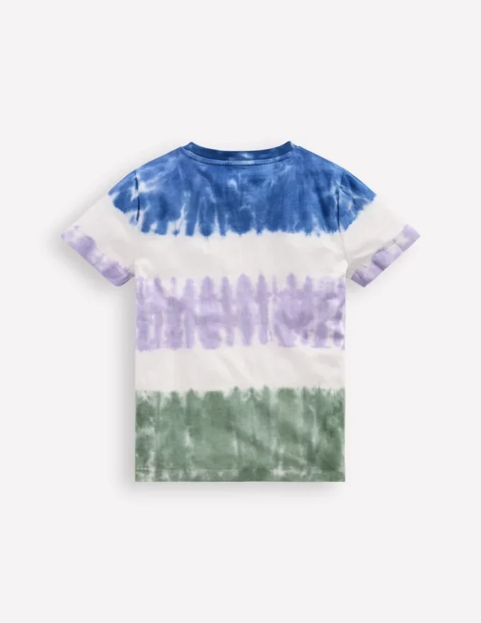 Tie Dye T-shirt Purple Multi