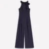 Tie Halter Neck Jumpsuit Navy Tie Halter Neck Jumpsuit Navy