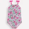 Tie Shoulder Swimsuit Lilac Chiffon Cornflower Tie Shoulder Swimsuit Lilac Chiffon Cornflower