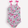 Tie Shoulder Swimsuit Lilac Chiffon Cornflower Tie Shoulder Swimsuit Lilac Chiffon Cornflower