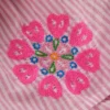 Tiered Embroidered Dress Formica Pink Stripe Tiered Embroidered Dress Formica Pink Stripe