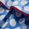 Tiered Jersey Sundress Blue Spot
