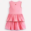 Tiered Jersey Sundress Bubblegum Pink