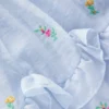 Tiered Ruffle Occasion Dress Misty Blue Tiered Ruffle Occasion Dress Misty Blue