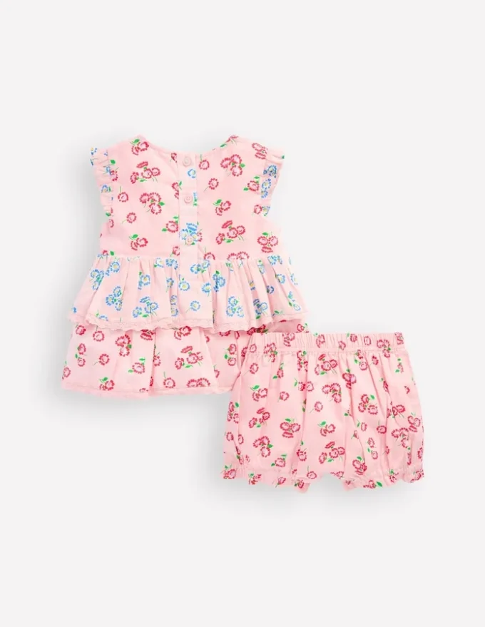 Tiered Ruffle Play Set Pink Daisy Hotchpotch