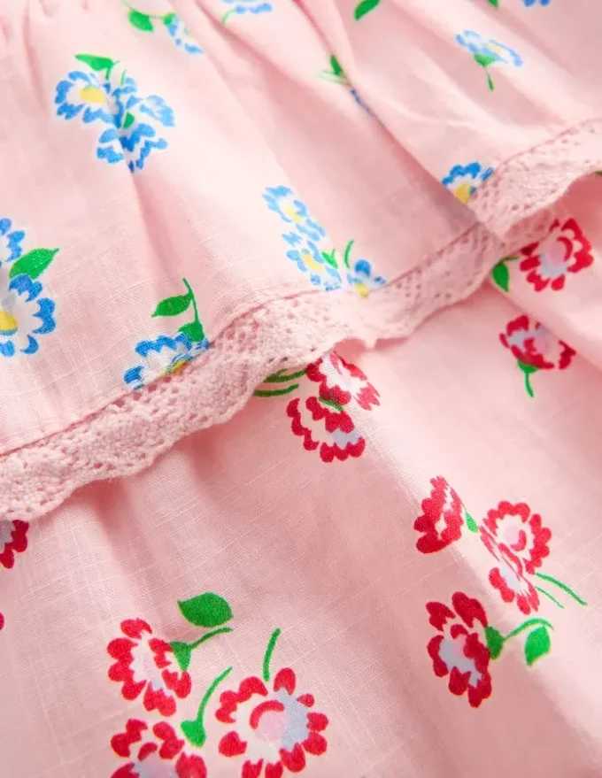 Tiered Ruffle Play Set Pink Daisy Hotchpotch