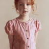 Tiered Shirt Dress Formica Pink Stripe Tiered Shirt Dress Formica Pink Stripe