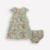Tiered Woven Dress Multi Spring Floral Tiered Woven Dress Multi Spring Floral