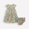 Tiered Woven Dress Multi Spring Floral Tiered Woven Dress Multi Spring Floral