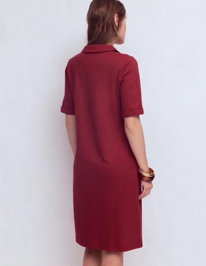 Tilda Jersey T-shirt Dress Rich Chestnut Tilda Jersey T-shirt Dress Rich Chestnut