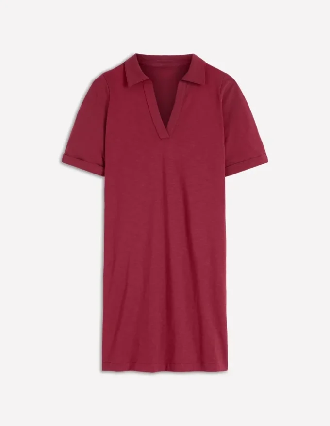 Tilda Jersey T-shirt Dress Rich Chestnut Tilda Jersey T-shirt Dress Rich Chestnut