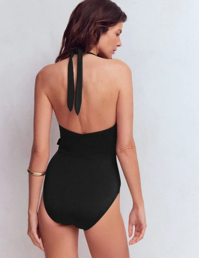 Tilos Tie Side Swimsuit Black Tilos Tie Side Swimsuit Black