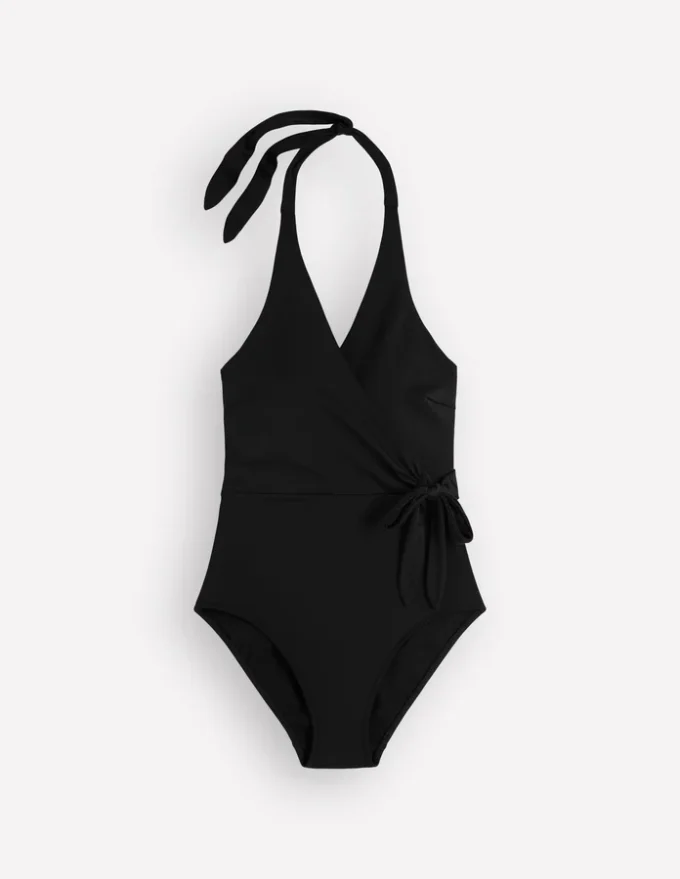 Tilos Tie Side Swimsuit Black Tilos Tie Side Swimsuit Black