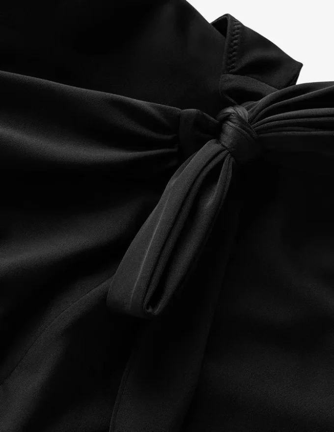 Tilos Tie Side Swimsuit Black Tilos Tie Side Swimsuit Black