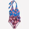 Tilos Tie Side Swimsuit Multi, Daisy Cascade