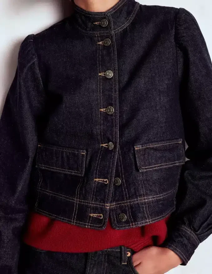 Topstitch Denim Jacket Indigo Topstitch Denim Jacket Indigo