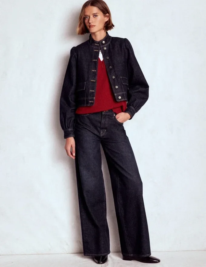 Topstitch Denim Jacket Indigo Topstitch Denim Jacket Indigo